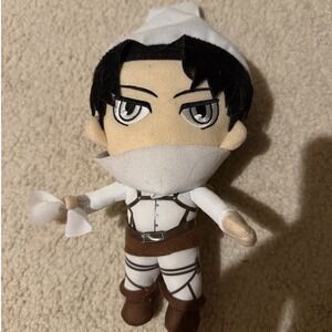 Levi Ackerman Attack On Titian Anime Plushies